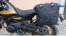 Fit For Royal Enfield New Himalayan 450 Canvas Pannier Bags With Mounting - SPAREZO